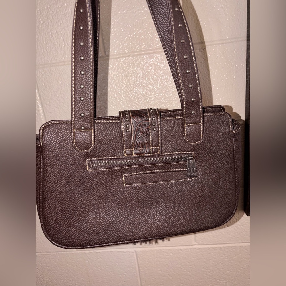 Trinity Ranch Fringe Squared Boho Purse - Picture 5 of 8